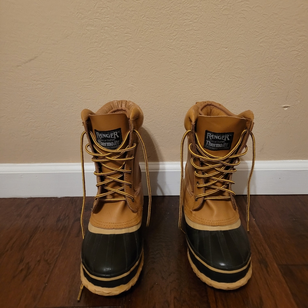 Ranger Thermolite Tan and Black Rain & Snow Boots  Men Size 6